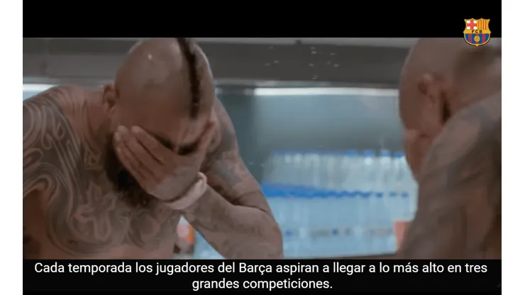 Arturo Vidal es parte del documental del Barcelona