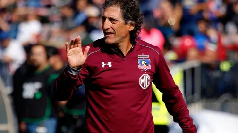 Mario Salas en su primer Superclásico