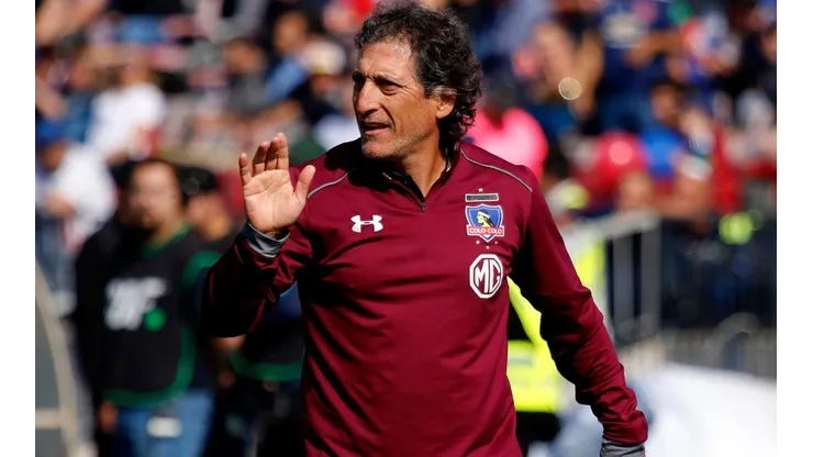 Mario Salas en su primer Superclásico