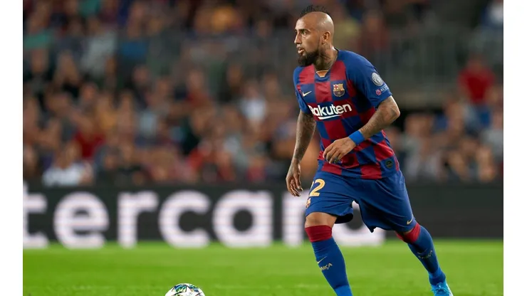 Arturo Vidal en Barcelona