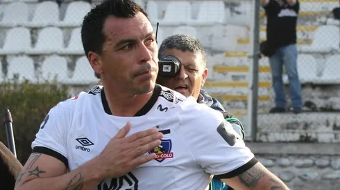 Celebración del gol 215 de Paredes