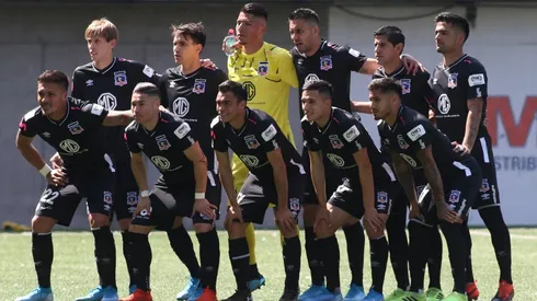 El equipo de Colo Colo que partió ante Audax.