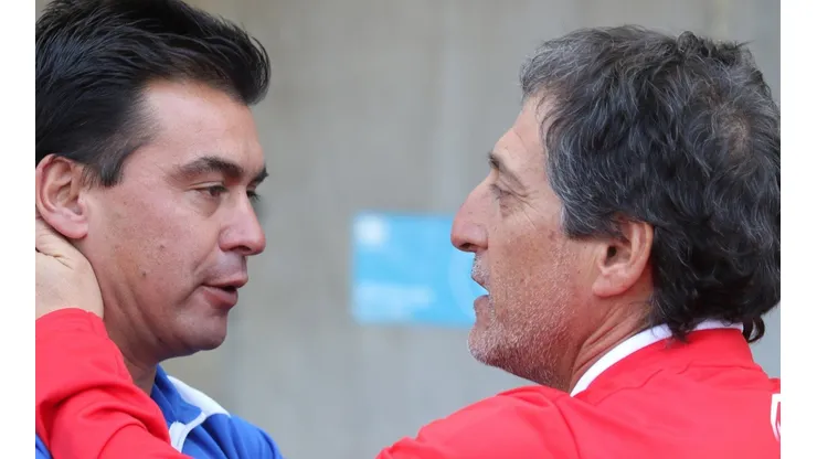 Mario Salas junto a Juan José Ribera