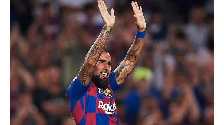Vidal no está jugando mucho en Barcelona