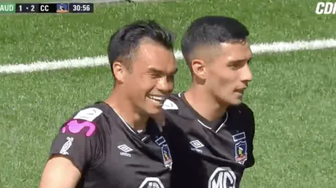 Celebración de Gabriel Suazo