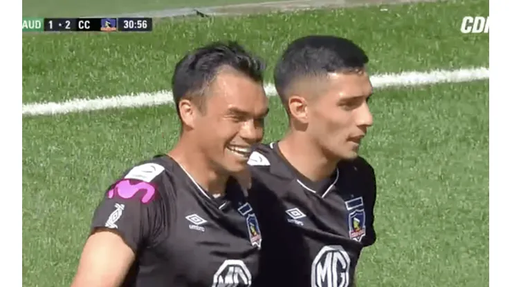 Celebración de Gabriel Suazo