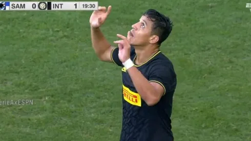 Está de vuelta: Alexis marca su primer doblete en la Serie A