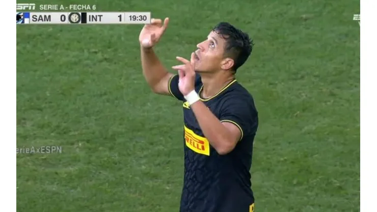 Está de vuelta: Alexis marca su primer doblete en la Serie A