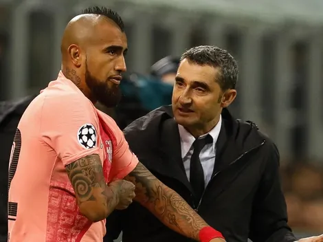 Valverde habla de la suplencia de Arturo Vidal