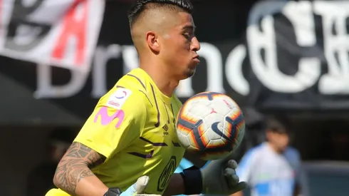 Brayan Cortés feliz por el triunfo de Colo Colo sobre Audax Italiano