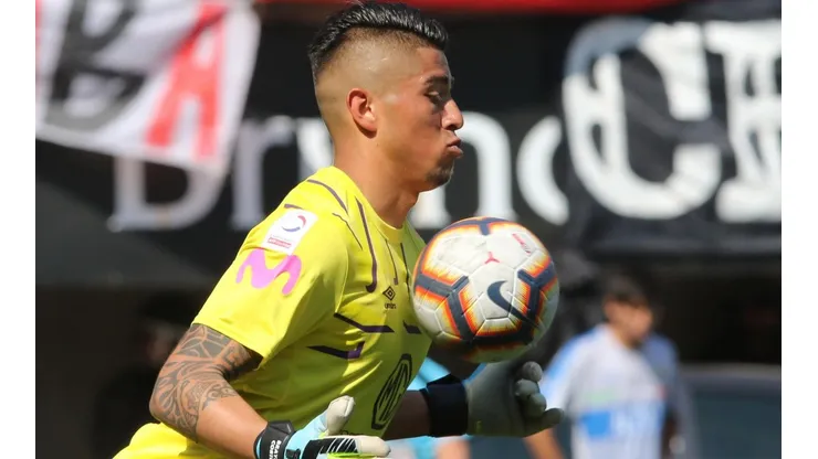 Brayan Cortés feliz por el triunfo de Colo Colo sobre Audax Italiano