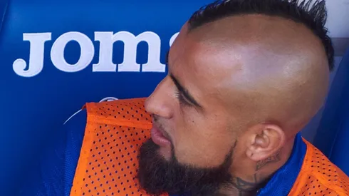 Arturo Vidal nuevamente permaneció en la banca
