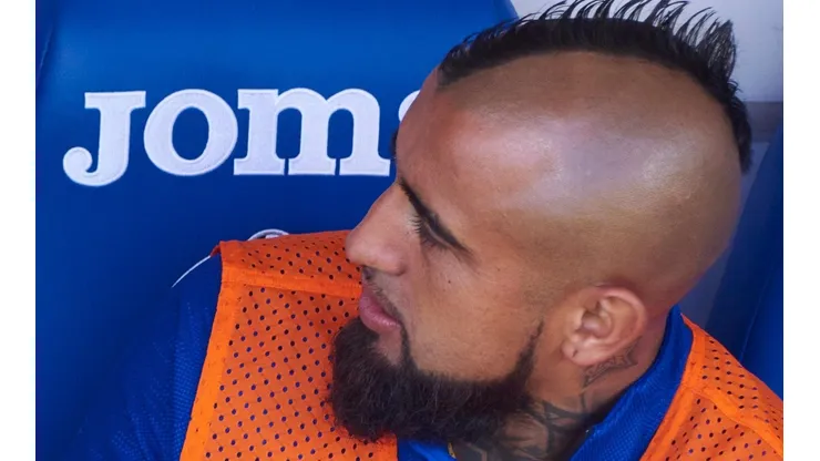 Arturo Vidal nuevamente permaneció en la banca