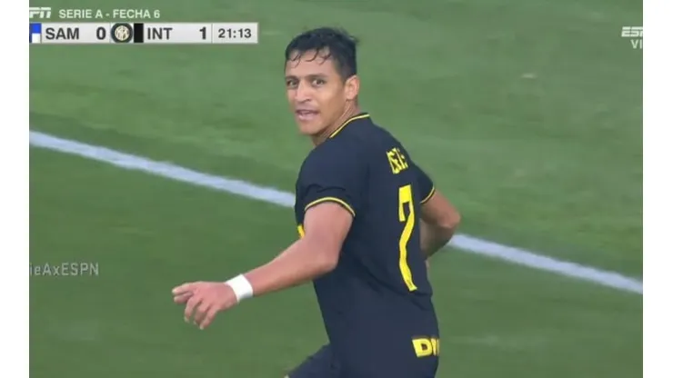 Revisa el doblete de Alexis Sánchez