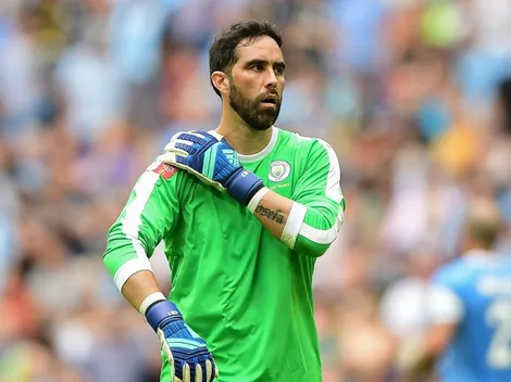 Claudio Bravo vuelve a la titularidad en el arco del Manchester City