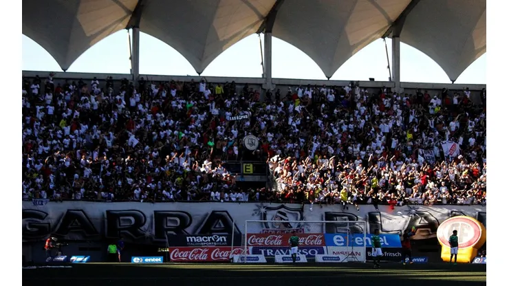 Hinchas de Colo Colo en La Florida