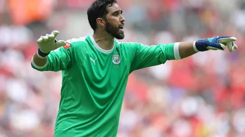 Claudio Bravo en Manchester City