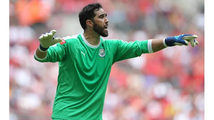 Claudio Bravo en Manchester City