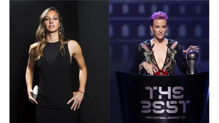 Endler votó por la estadounidense Megan Rapinoe
