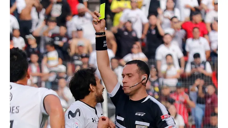La última amarilla de Valdivia ante Unión La Calera