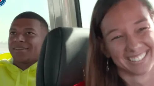 Endler junto a Mbappé