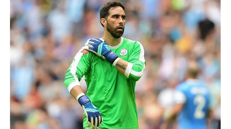 Claudio Bravo en Manchester City