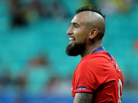 Con empanadas y banderas: Arturo Vidal celebra el 18 de septiembre