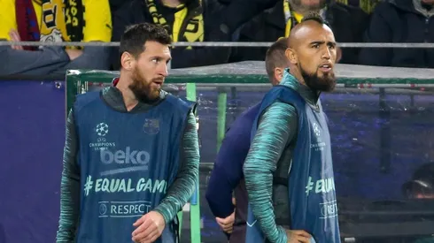 Arturo Vidal cometió desgraciada mano en derrota del Barcelona