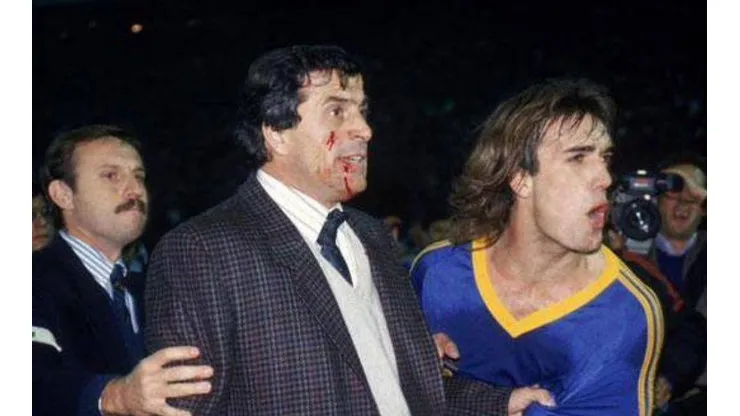 La batalla campal entre Colo Colo y Boca Juniors