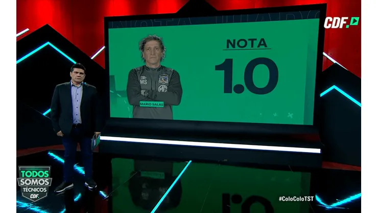 Tobi Vega le coloca un 1,0 a Mario Salas