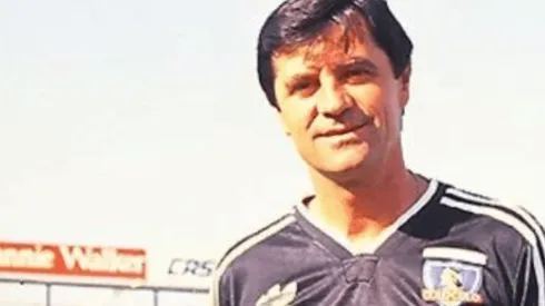 Mirko Jozic con el buzo de Colo Colo