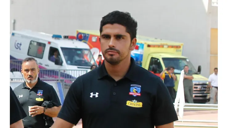 Riffo como ayudante técnico en Colo Colo
