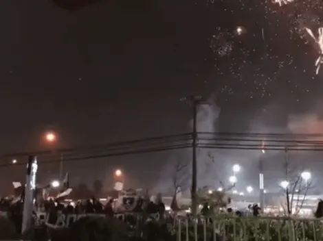 VÍDEO | Más de 200 hinchas presentes en espectacular hotelazo para Colo Colo