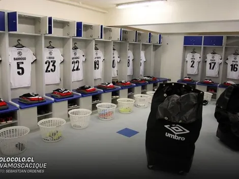 FOTOS | ¡Impeque! Así luce el camarín visitante de Colo Colo