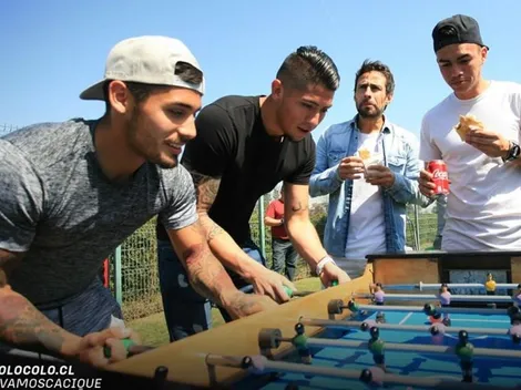 El break de Colo Colo: celebraron las Fiestas Patrias con harto zapateo