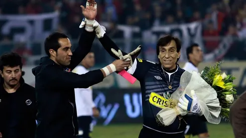 Cóndor Rojas y Claudio Bravo