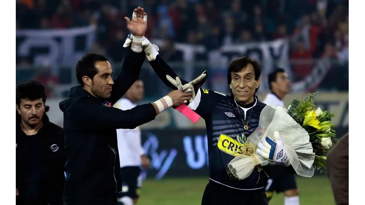 Cóndor Rojas y Claudio Bravo