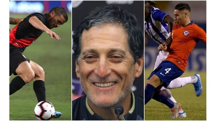 Mario Salas y los seleccionados