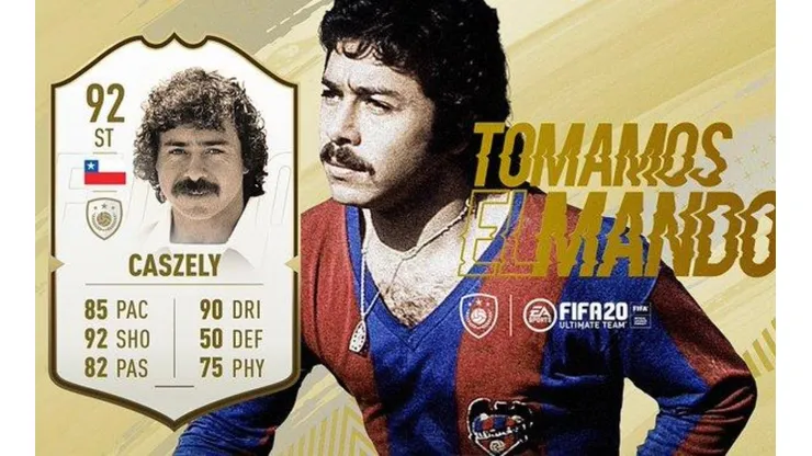 Piden a Carlos Caszely con carta ícono en FIFA 20