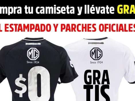 Tremenda promo: Camiseta de Colo Colo con estampados gratis