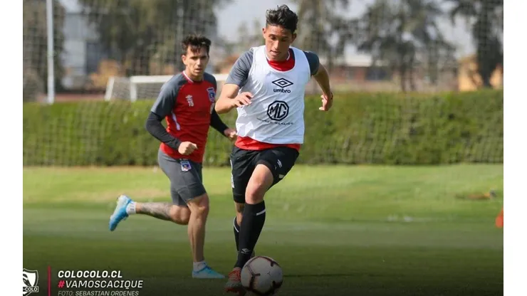 Matias Ferrari, sub 19 de Colo Colo.