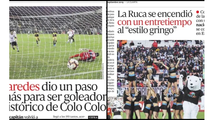 El entretiempo "al estilo gringo" que sorprendió en el Monumental