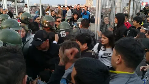 Incidentes en el sector Caupolican