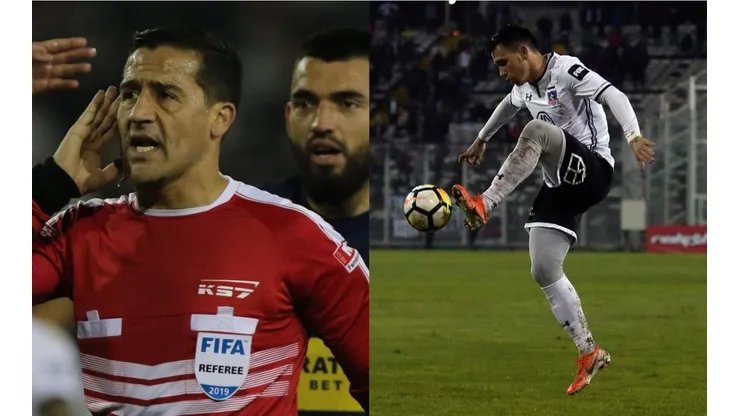 Pablo Mouche lo pasó bastante mal durante el partido