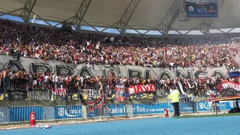 Hinchada en Concepción