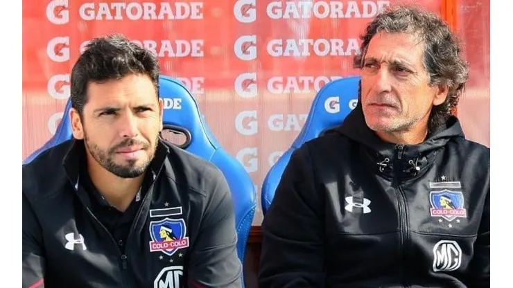 Mario Salas junto a Fernando Gutiérrez