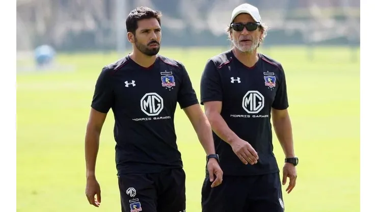Fernando Gutiérrez junto a Mario Salas