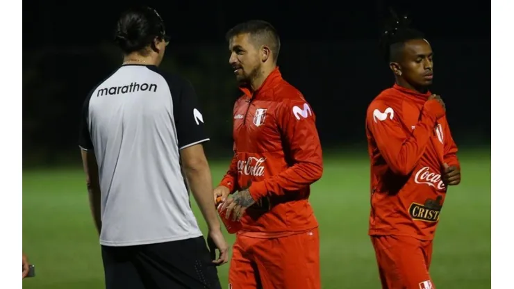 Gabriel Costa y su primer entrenamiento en Perú