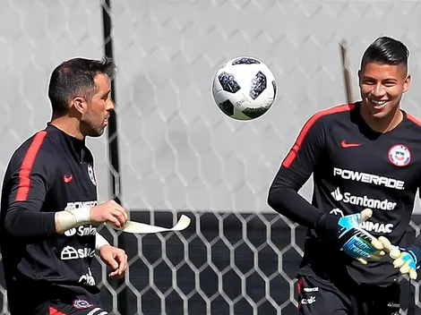Brayan Cortés celebró el regreso de Claudio Bravo a la Roja