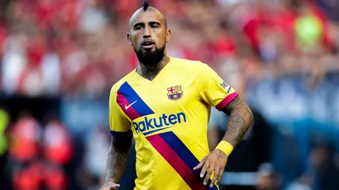 Arturo Vidal en el último encuentro liguero